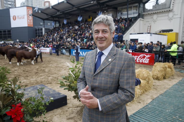 Nicolás Pino, presidente de la Sociedad Rural Argentina 