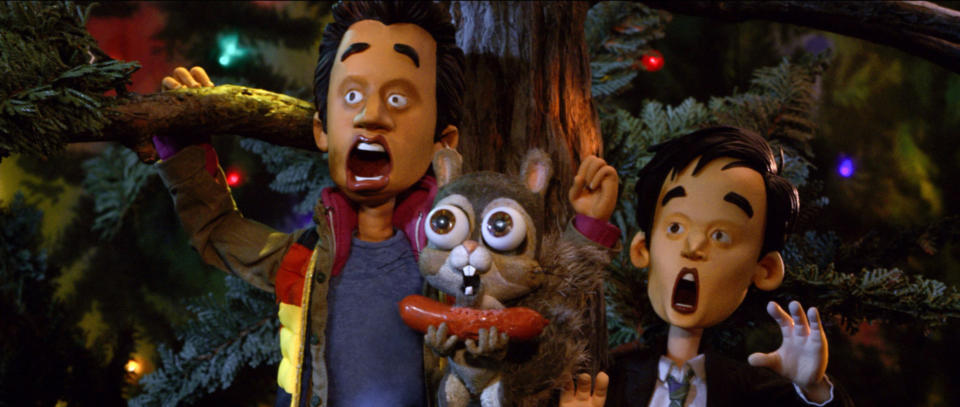 Harold and Kumar as claymation