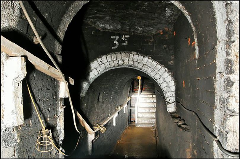 Standedge tunnel connecting passage known as an adit