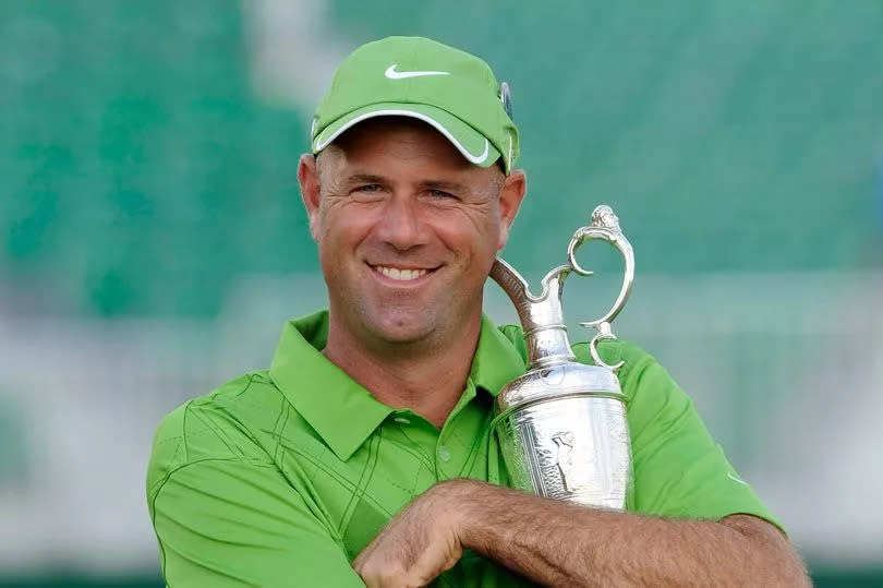 USA's Stewart Cink won the Open at Turnberry in 2009