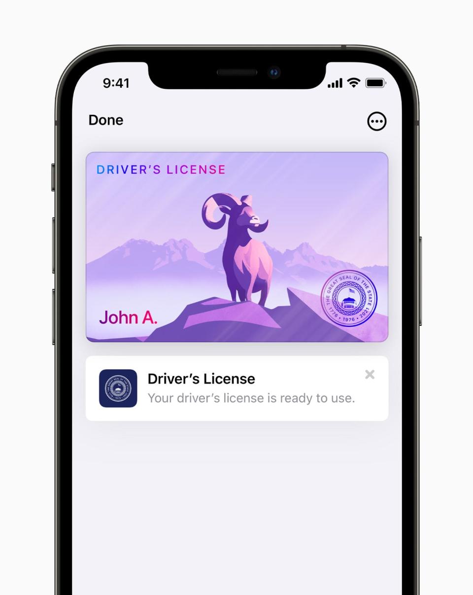 Later this year, some Apple iPhone users will be able to add their driver’s license or state IDs to Apple Wallet.