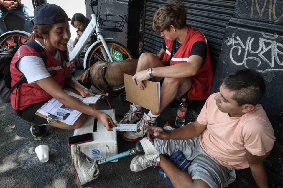 Encuesta a población en situación de calle 