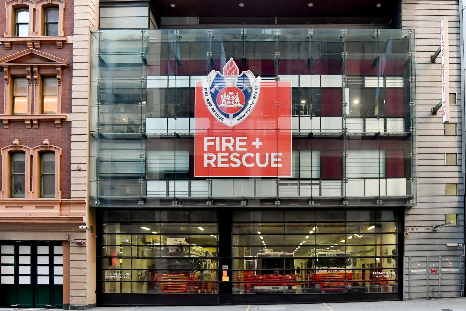 Picture of fire station.