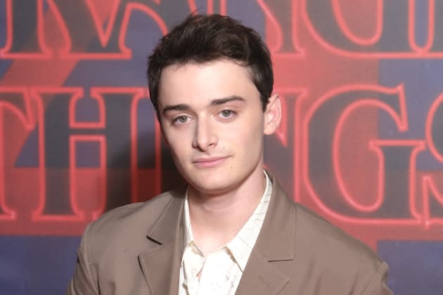 noah-schnapp-comes-out.jpg Stranger Things Festival : Photocall At Cirque Bouglione - Credit: Laurent Viteur/Getty Images