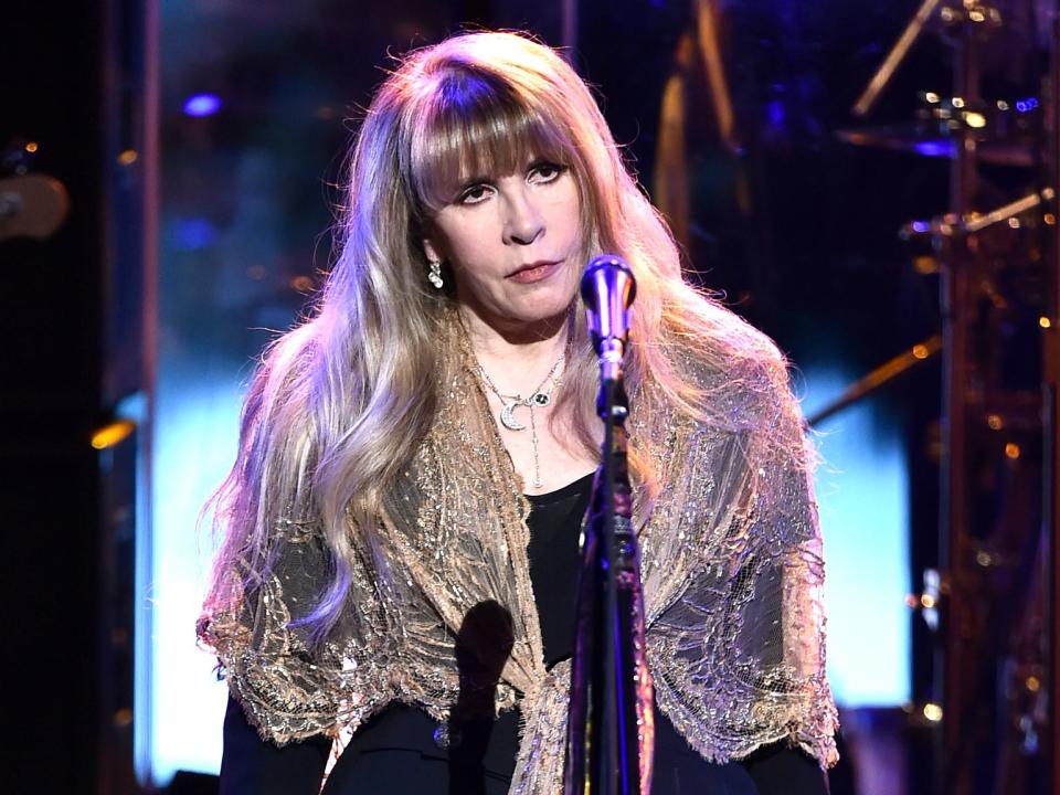 Stevie Nicks Fleetwood Mac Grammys 2018 Getty Images