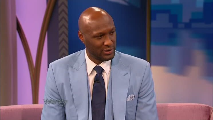 Lamar Odom chatted about his relationship with Khloé Kardashian on “The Wendy Williams Show” Wednesday. (Photo: The Wendy Williams Show)