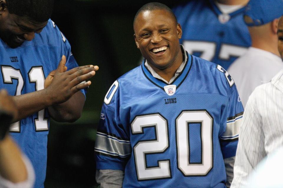 Barry Sanders | Gregory Shamus/Getty