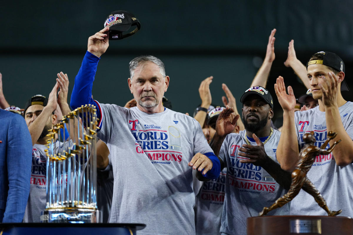 MLB Opening Day 2024 Rangers unveil the franchise's first World Series