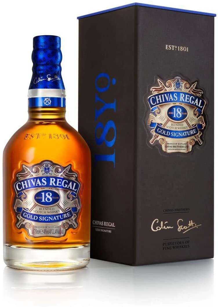 Whisky Chivas Regal 18 Años 750 Ml/Amazon.com.mx