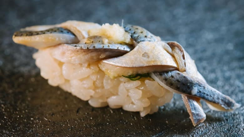 Shoyo braided fish sushi