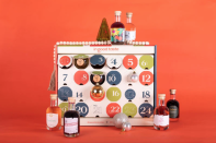 <p>In Good Taste</p><p><strong>$149.99</strong></p><p>You'll get 24 mini bottles of wine in the calendar, so you can celebrate all month leading up to Christmas. Each day, you'll get an email with tasting notes and suggested pairings to go with that day's selection.</p>