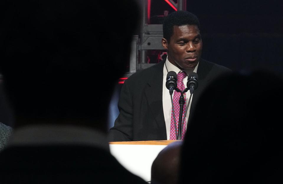 When it came down to it, some Republicans couldn't vote for Herschel Walker. <a href="https://newsroom.ap.org/detail/Election2022SenateGeorgia/3a6b374298234f818f5242d6a48488b9/photo?Query=warnock&mediaType=photo&sortBy=arrivaldatetime:desc&dateRange=Anytime&totalCount=1715&currentItemNo=19" rel="nofollow noopener" target="_blank" data-ylk="slk:AP Photo/Brynn Anderson;elm:context_link;itc:0;sec:content-canvas" class="link ">AP Photo/Brynn Anderson</a>