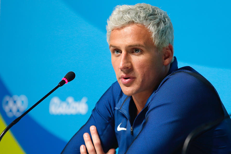 6. Ryan Lochte lies about being robbed during the Rio Olympics