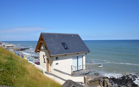 Wee Retreat on the Norfolk coast used to be a public WC