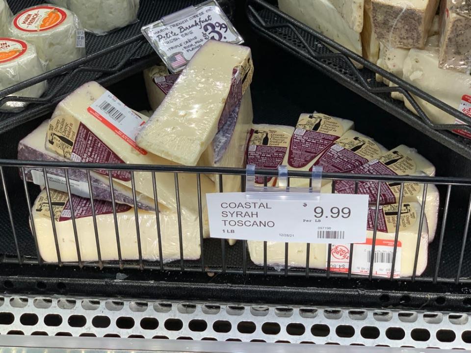 trader joes wine-soaked cheese