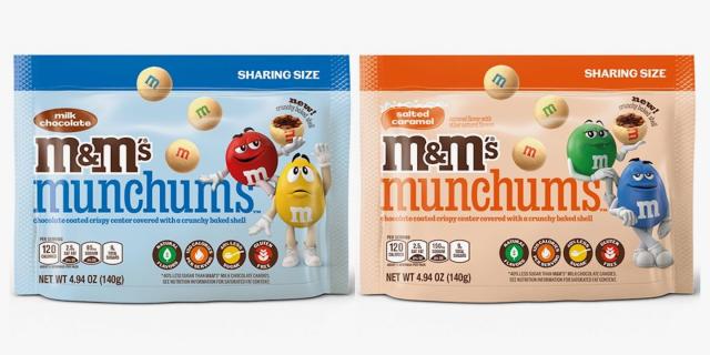 The New M&M's Munchums Come in Milk Chocolate and Salted Caramel