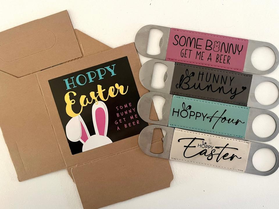 <p><a href="https://go.redirectingat.com?id=74968X1596630&url=https%3A%2F%2Fwww.etsy.com%2Flisting%2F1202043553%2Fadult-easter-basket-adult-easter-gifts&sref=https%3A%2F%2Fwww.thepioneerwoman.com%2Fholidays-celebrations%2Fgifts%2Fg42776009%2Feaster-gifts-for-men%2F" rel="nofollow noopener" target="_blank" data-ylk="slk:Shop Now;elm:context_link;itc:0;sec:content-canvas" class="link ">Shop Now</a></p><p>Easter Beer Bottle Opener</p><p>etsy.com</p><p>$20.00</p><span class="copyright">Etsy</span>