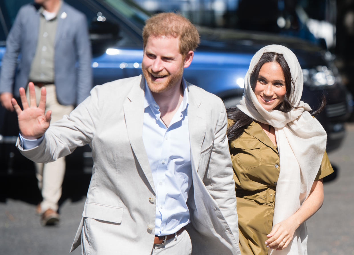 The Duke of Sussex has really nailed his royal tour wardrobe during his trip to South Africa [Photo: Getty Images]