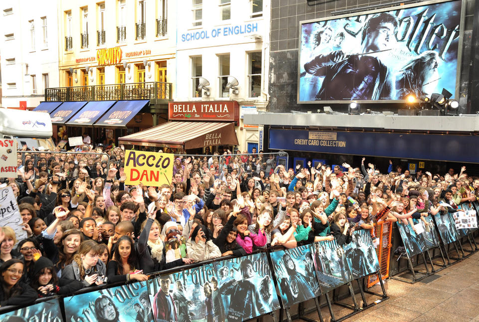 Harry Potter and the Half Blood Prince UK Premiere 2009 Fans