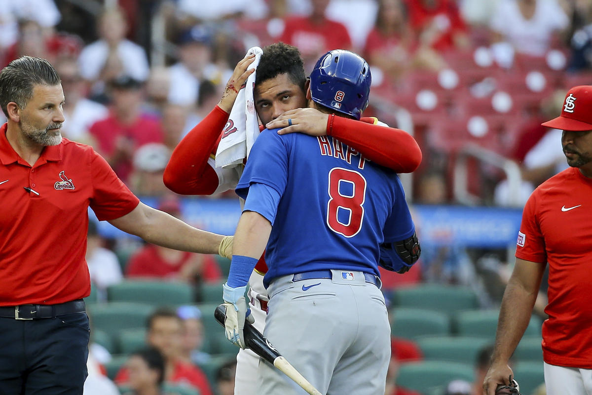 Nick Madrigal Leaves Early with Hamstring Tightness - Cubs Insider