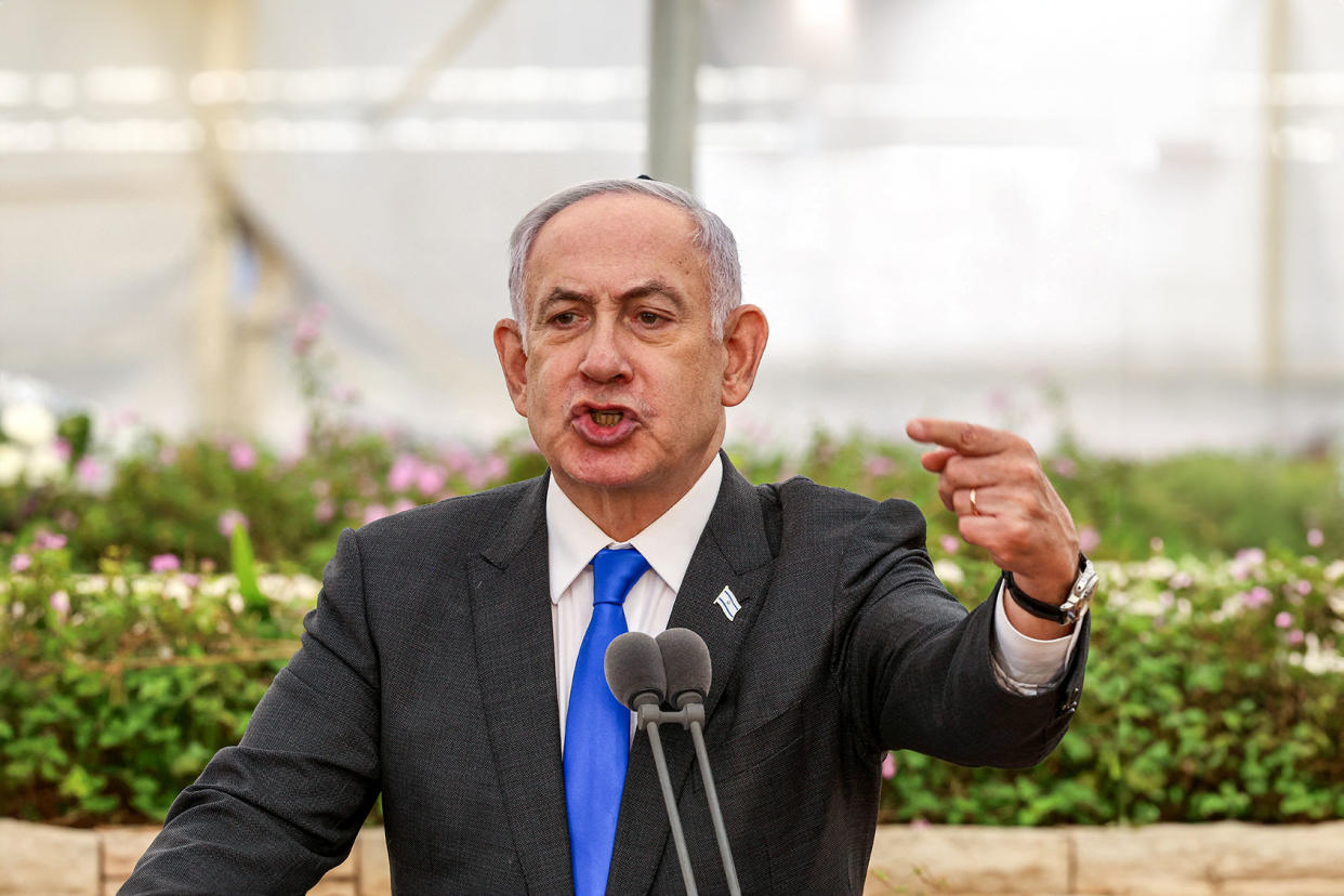 Benjamin Netanyahu SHAUL GOLAN/POOL/AFP via Getty Images