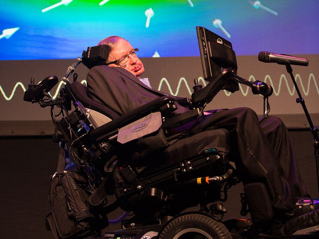 Stephen Hawking says humanity must find a new home: Max Alexander/Starmus