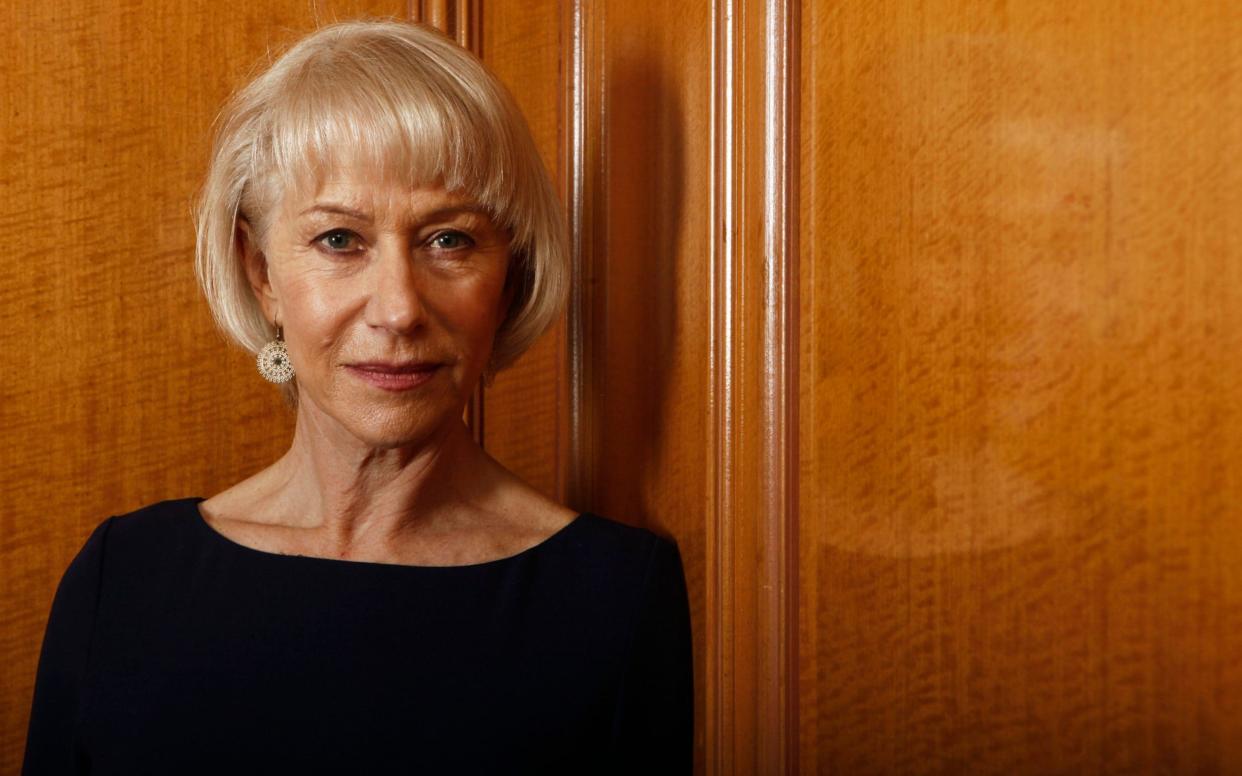 Actress Helen Mirren - AP Photo/Matt Sayles