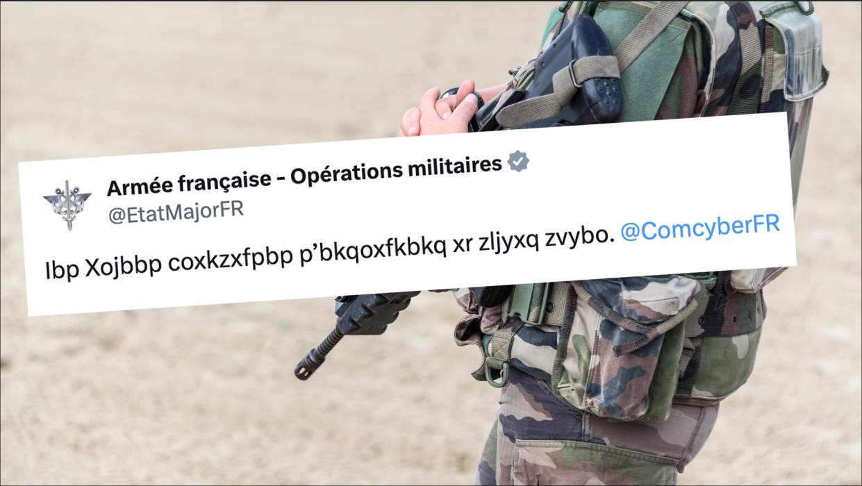 Non, ce tweet de l’armée française n’est pas une erreur de manipulation