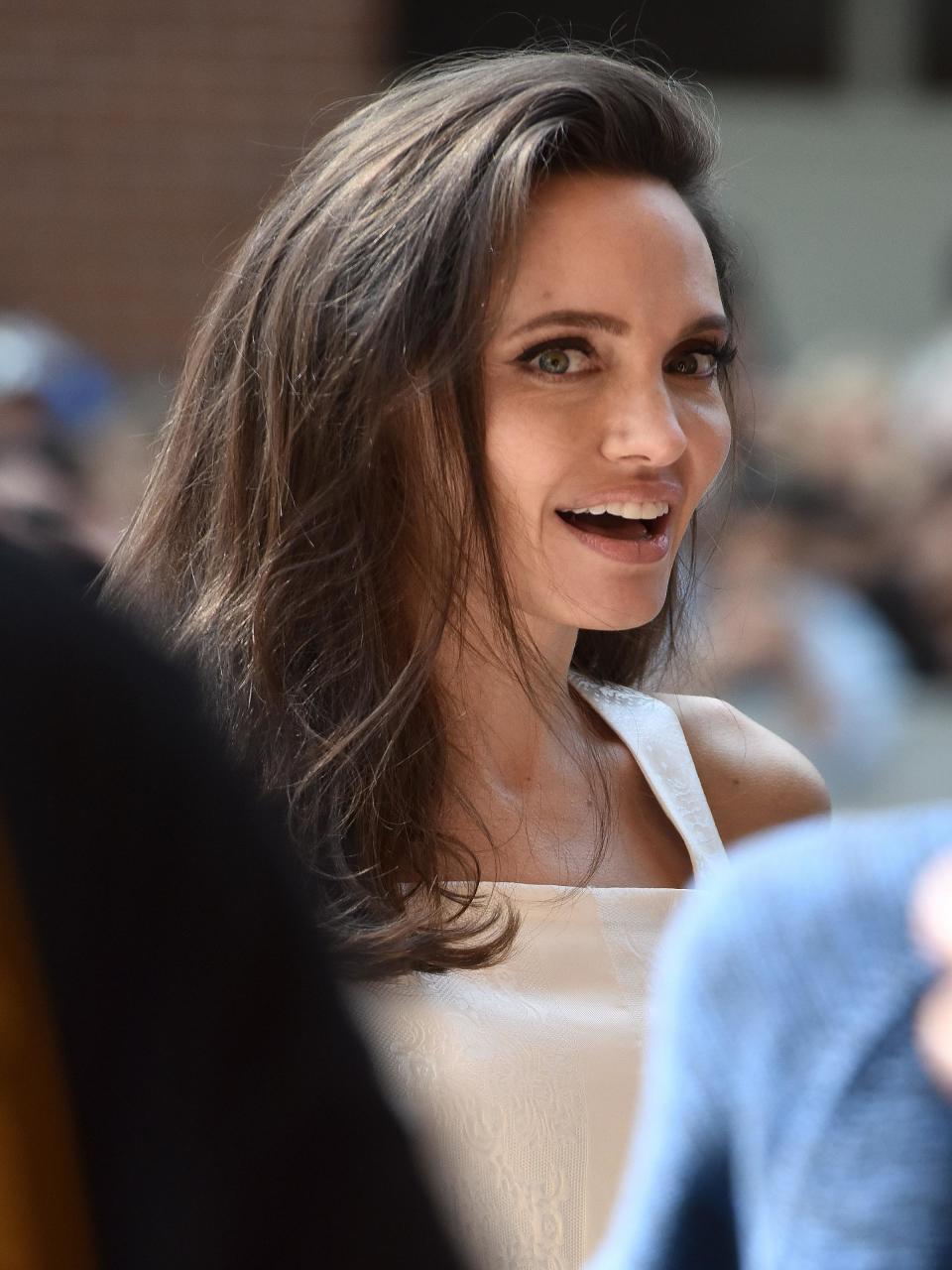 Angelina was the executive producer on the film.