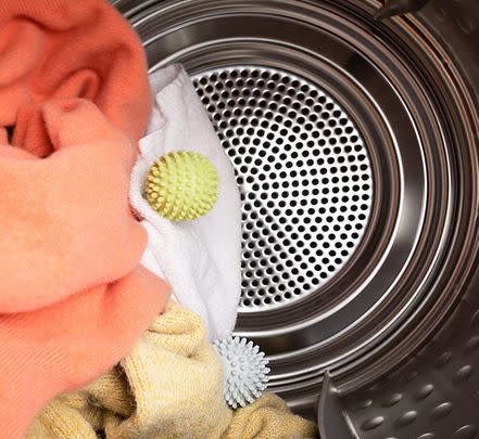 And if you do end up using your tumble, use these balls to shorten the drying time