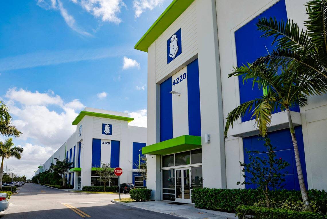 The Church of Jesus Christ of Latter-day Saints paid $174.3 million for warehouses at Beacon Logistics Park in Hialeah at 4120 and 4220 West 91st Place on Friday, January 5, 2024. Al Diaz/adiaz@miamiherald.com