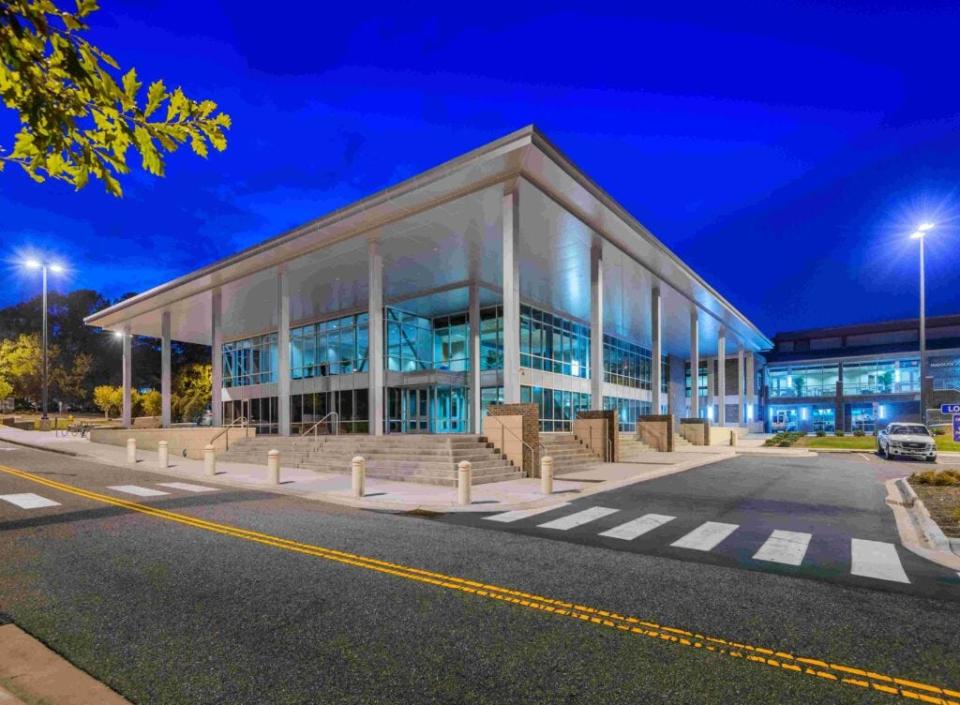 The Rudolph Jones Student Center at Fayetteville State University was built by Metcon Buildings & Infrastructure, based in Pembroke. The architect was Fayetteville-based SFL+A. Metcon was chosen along with T.A. Loving as construction managers for a new events center in downtown Fayetteville, NC.