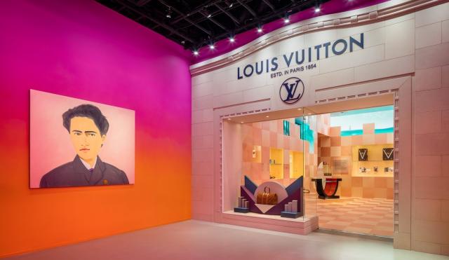 Louis Vuitton's Pop-Up Celebrates Jeff Koons Collaboration