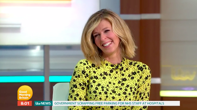 Kate Garraway is coming back to work at 'Good Morning Britain' while her husband continues to fight for his life. (ITV)