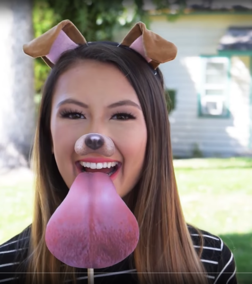 Dog Snapchat Filter Costume