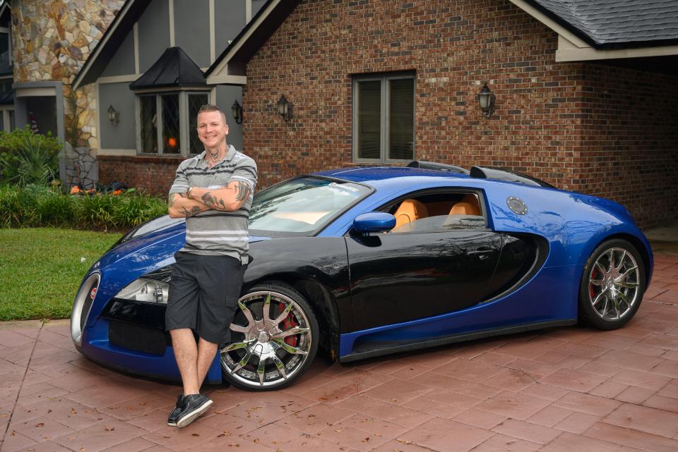 Eric Bonnette is looking for a buyer for his 2012 Bugatti Veyron that’s selling for $125,000. Only, it’s not really a luxury sports car, it’s a 2002 Mercury Cruiser that has been disguised as one.