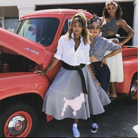 Kelly Rowland showed off her trim figure in the photos. Photo: Instagram
