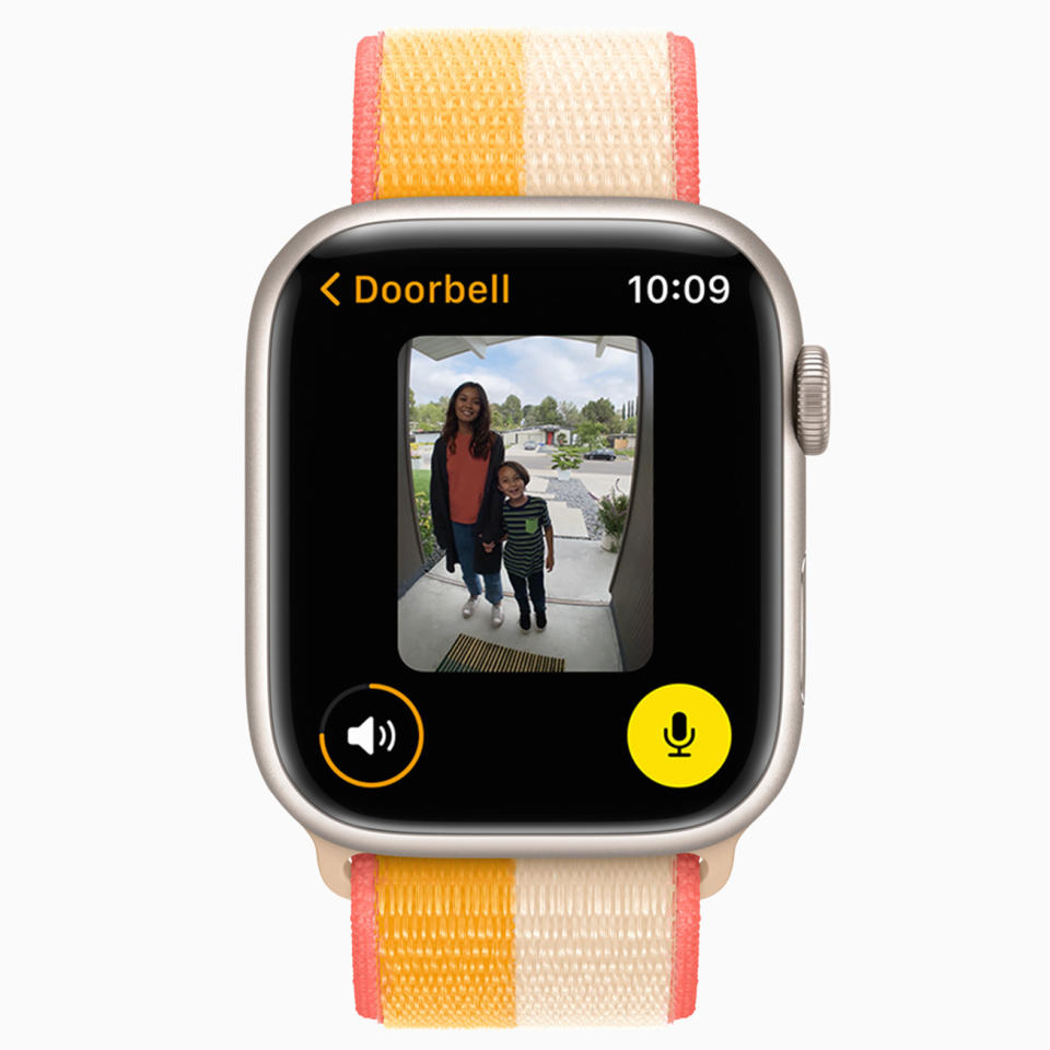 <p>Apple's new Watch Series 7</p>
