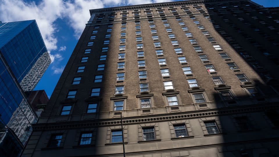 The Roosevelt Hotel in midtown Manhattan opened in 1924 and closed to guests in 2020 amid the Covid pandemic. - Evelio Contreras/CNN