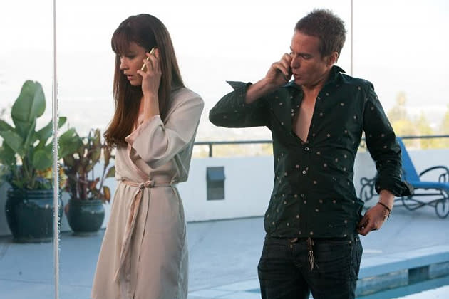 Olga Kurylenko und Sam Rockwell in "7 Psychos". (Bild: ddp/DCM)