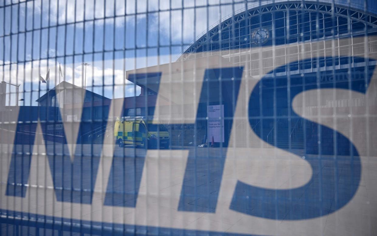 NHS logo - Oli Scarff/AFP via Getty Images