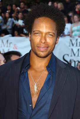 Gary Dourdan at the Los Angeles premiere of 20th Century Fox's Mr. & Mrs. Smith