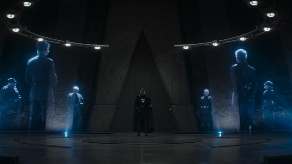 The Imperial Shadow Council meet in The Mandalorian season 3