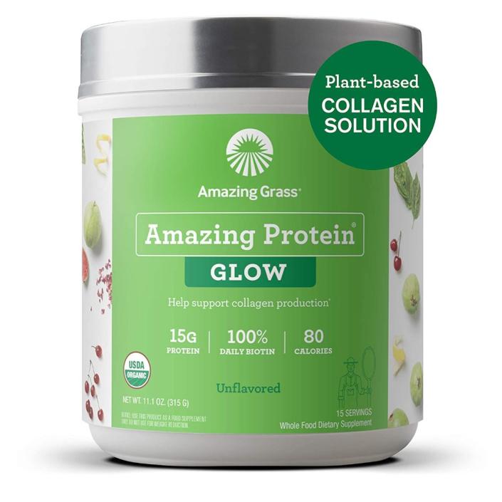 amazing grass, best plant based collagen powders