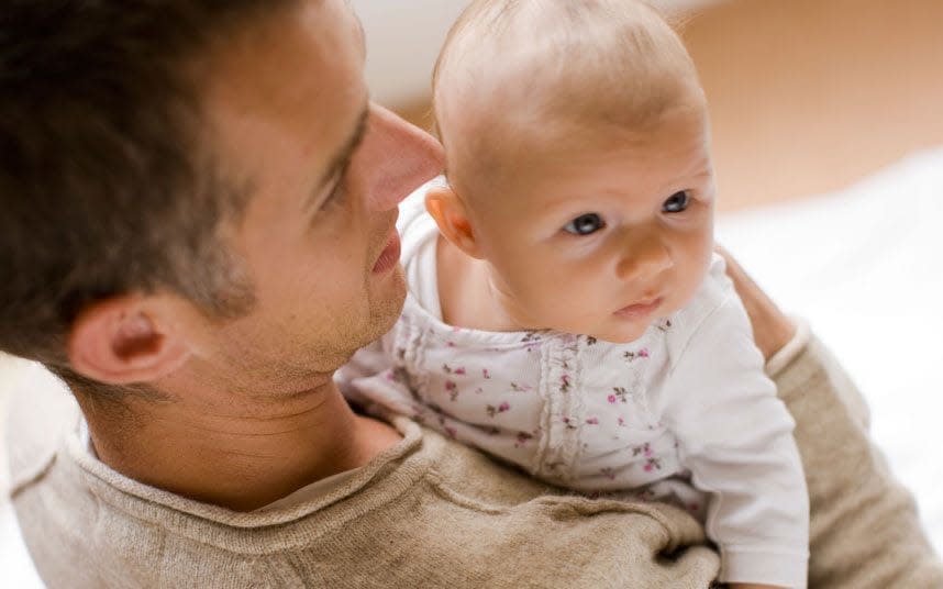 Dad's special day - Alamy