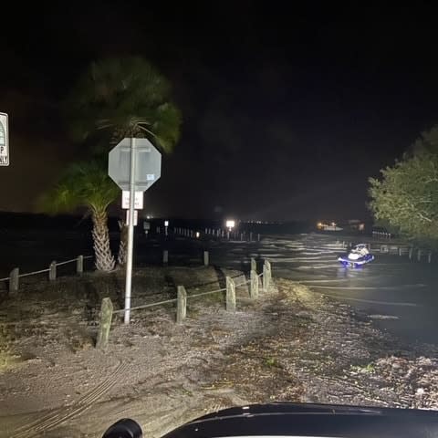 Flooding in Bradenton (Bradenton Police Department)