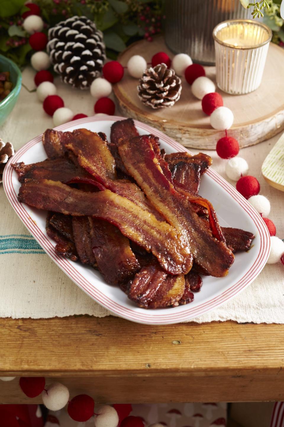 Sweet-and-Spicy Sheet Pan Bacon