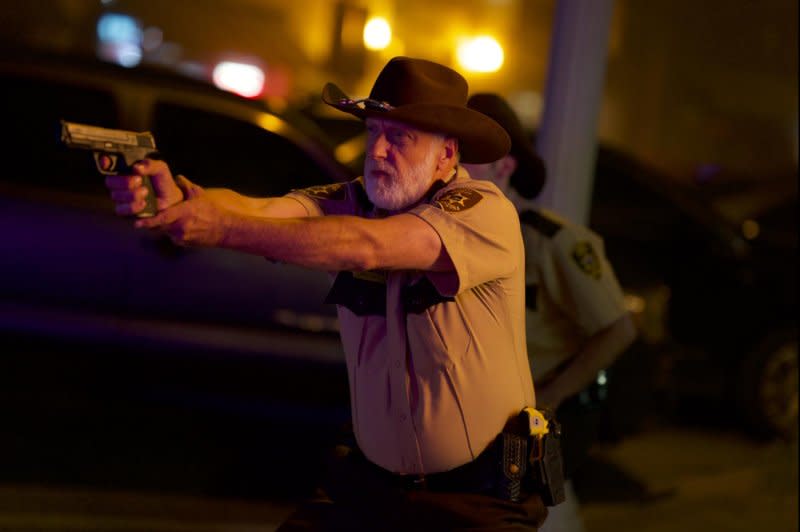 Chris Elliott plays the sheriff of Redville. Photo courtesy of Gravitas Ventures