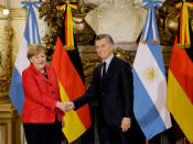Kommendes Jahr tagen die Staats- und Regierungschefs führender Wirtschaftsmächte in Argentinien. Am 1. Dezember übernimmt das südamerikanische Land die G20-Präsidentschaft von Deutschland. (Bild-Copyright: Natacha Pisarenko/AP Photo)