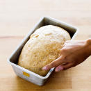 <div class="caption-credit"> Photo by: Thomas J. Story</div><b>Second rise</b> <br> Let rise until dough comes to top of pan and holds a small dent when pressed with a finger, 30 -minutes to 1 1/2 hours. <br> <br> More: <a rel="nofollow noopener" href="http://www.sunset.com/food-wine/artisanal-gourmet-foods-00418000078770?XID=yshi-bake-bread" target="_blank" data-ylk="slk:Amazing artisanal foods;elm:context_link;itc:0;sec:content-canvas" class="link ">Amazing artisanal foods</a>